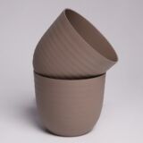 Harshdeep Verona Round Indoor Planter – Lightweight Polypropylene Pot, Matte Finish, Multiple Sizes & Colors