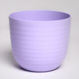 Harshdeep Verona Round Indoor Planter – Lightweight Polypropylene Pot, Matte Finish, Multiple Sizes & Colors