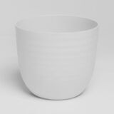 Harshdeep Verona Round Indoor Planter – Lightweight Polypropylene Pot, Matte Finish, Multiple Sizes & Colors